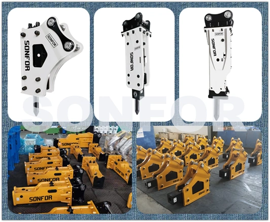 Sonfor Top Side Type Hydraulic Breaker for Sale