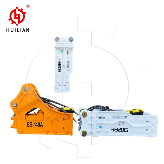 Martello da roccia Hb20g Hb30g Martello da roccia silenzioso Martello demolitore idraulico a scatola